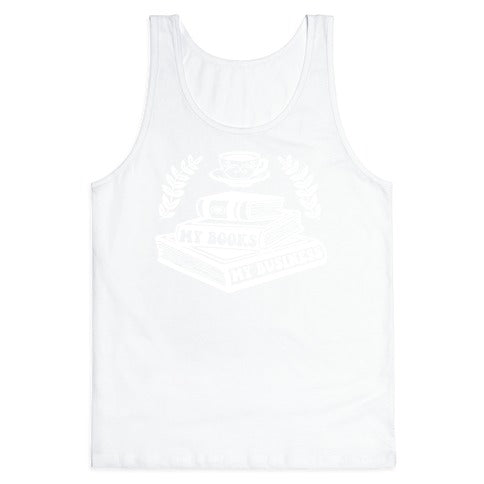 My Books My Business Tank Top